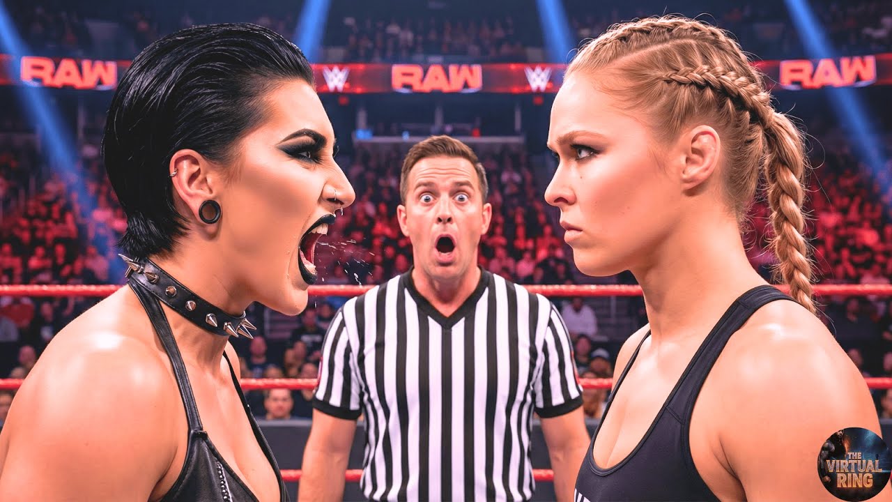ПОЛНЫЙ МАТЧ – Ронда Роузи против Рии Рипли – WWE Raw (14 января 2026 г.) 💀 #rondarousey #rhearipley