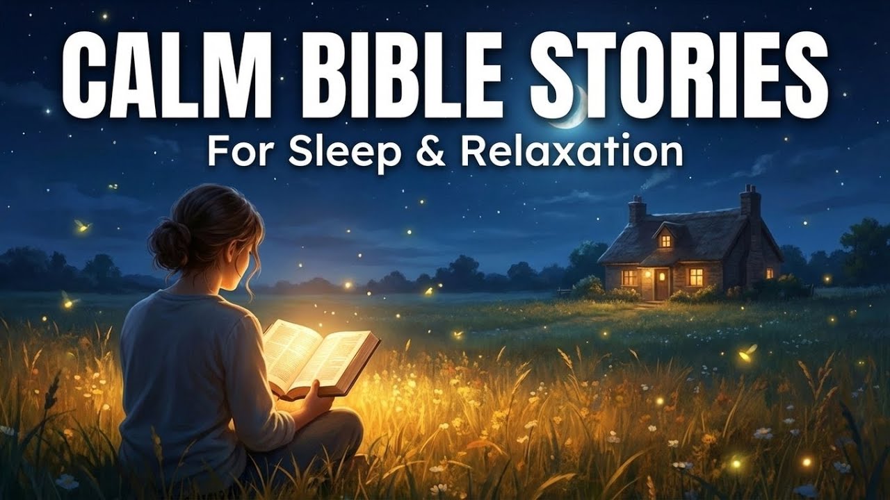 (NO MID ADS) Calm Bible Stories For Sleep And Relaxation | Fall Asleep In Gods Word... VOL.27
