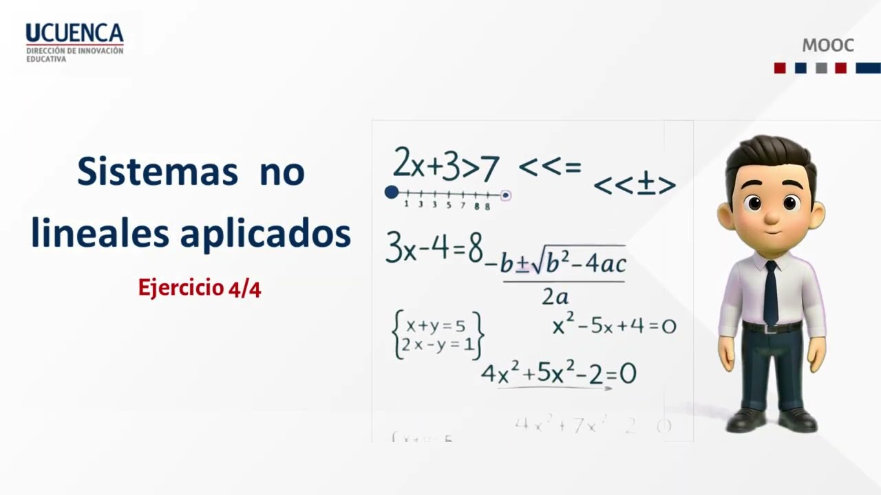 Sistemas no lineales aplicados (ejercicio 4 de 4)