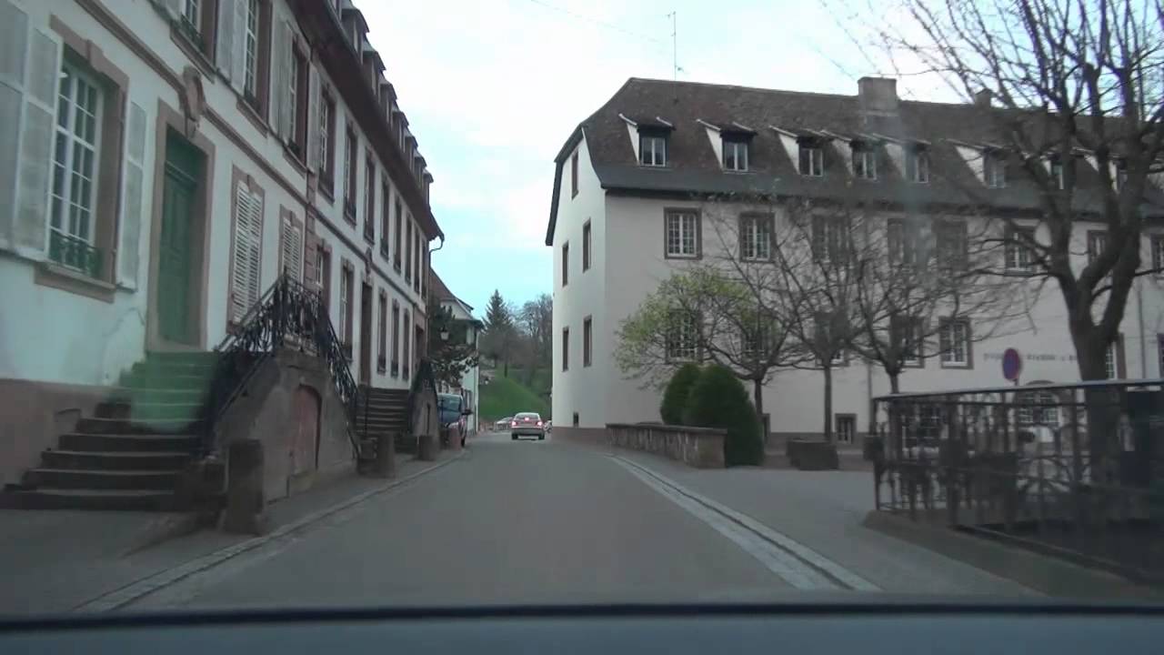 Autofahrt in Weissenburg/Elsass T2 3-2012 carly4711 clips auf Youtube