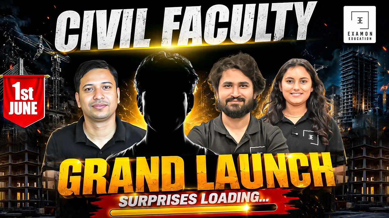The Biggest Reveal: Who is Our New Civil Engineering Expert? 🤫🔥 | Examon Education