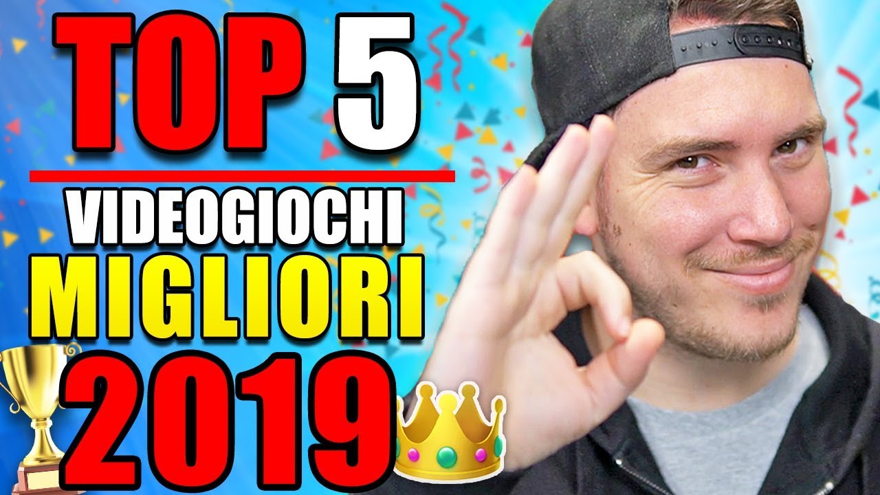 TOP 5 VIDEOGIOCHI MIGLIORI 2019