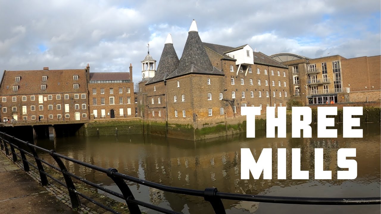 Three Mills and Bow Locks (London Walk 2021) #wanderwalks