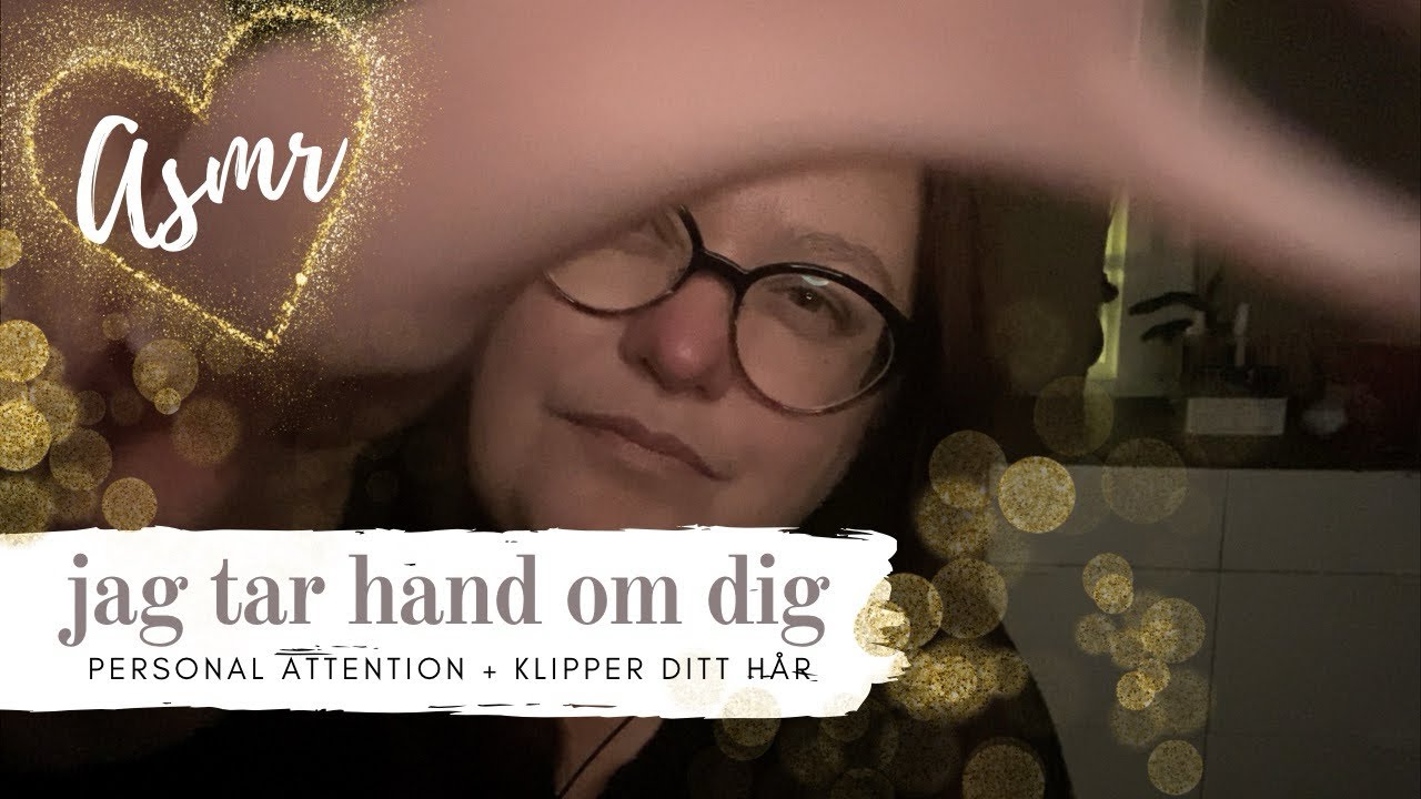 ASMR roleplay: Lugn hemmakväll med din kompis (jag klipper ditt hår) ✂️