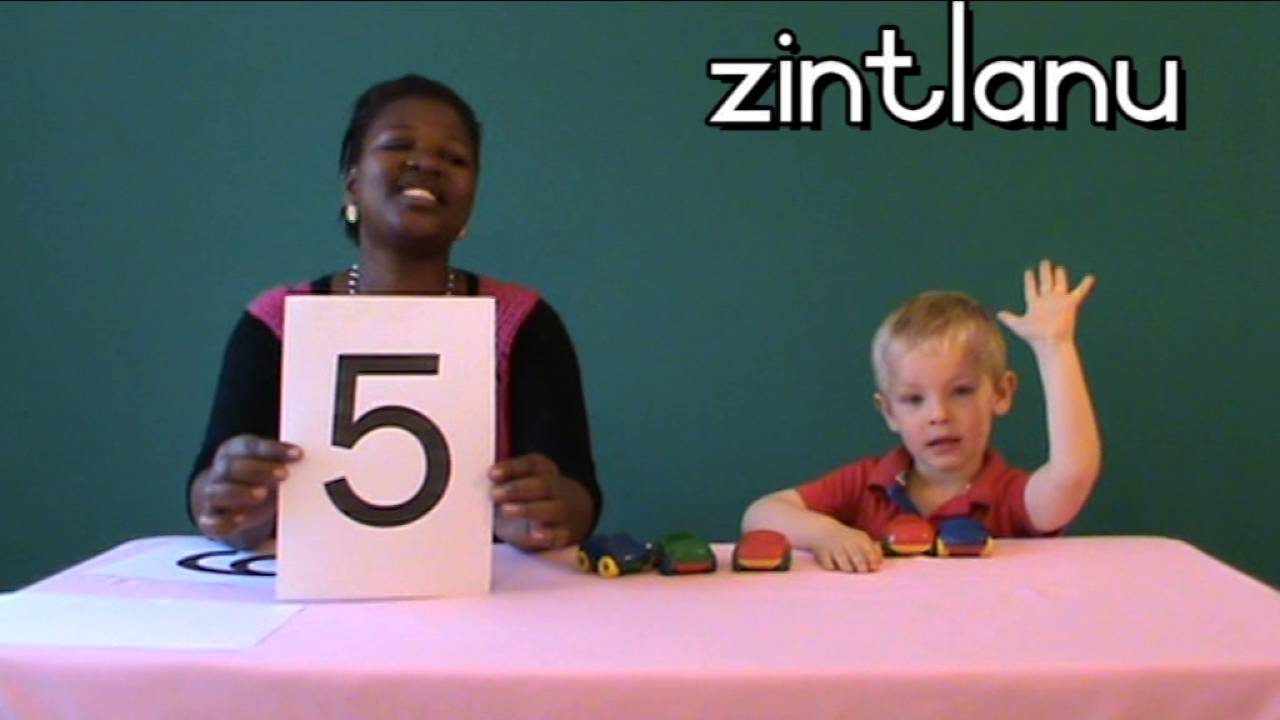 Xhosa lessons COUNTING Siembamba preschool new