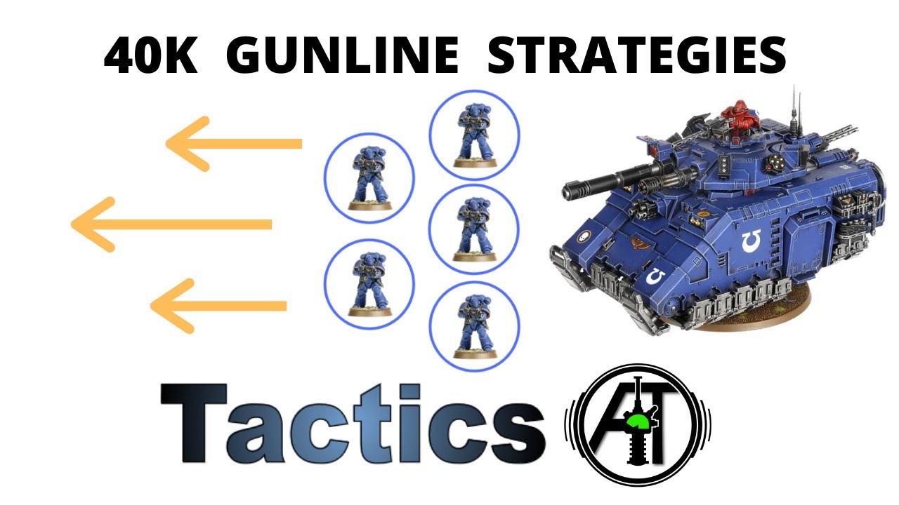Gunline Strategies in Warhammer 40k - Discussion of Army Selection, Tactics, Deployment + Gameplay