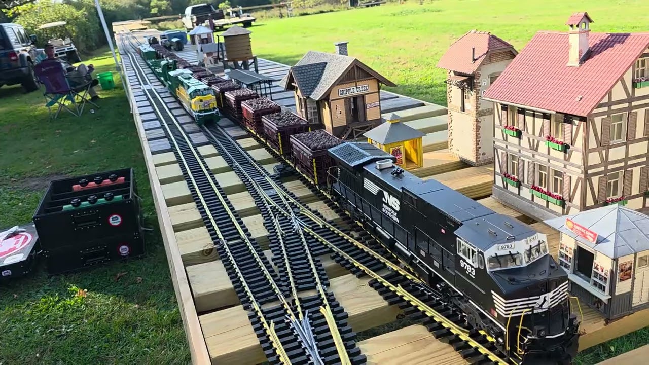 Outdoor G scale layout progress part 6