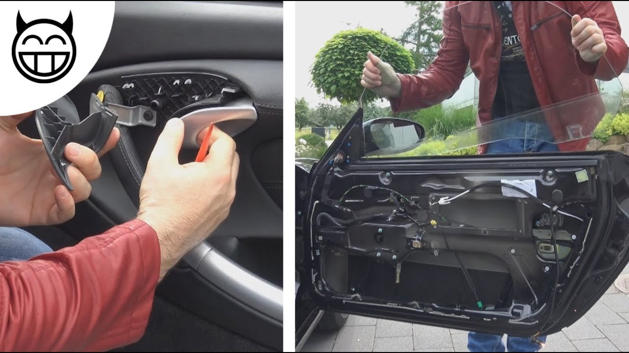 🛠 Boxster 986 : Démonter le panneau de porte pour réparer le lève vitre électrique - Tuto