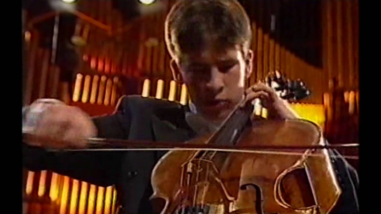 Guy Johnston BBC Young Musician of the Year 2000 Broken String