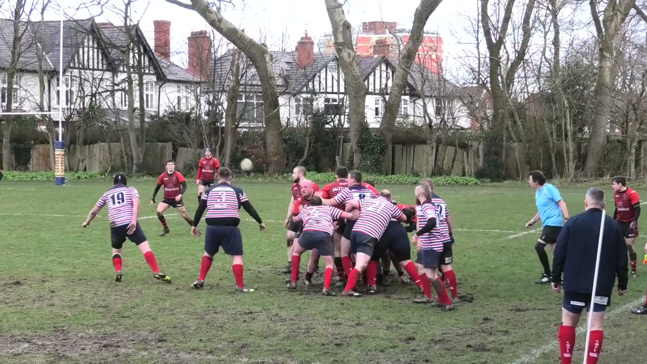 Widnes RUFC   3rd XV v Birkenhead Pk 5th March 2022