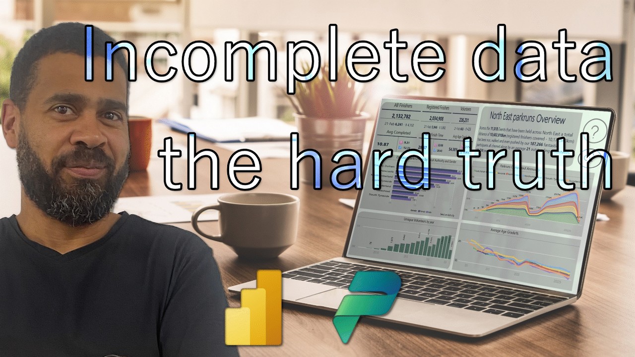 Power BI for Business Professionals - WK22 - The challenge of incomplete data and how it drives bias