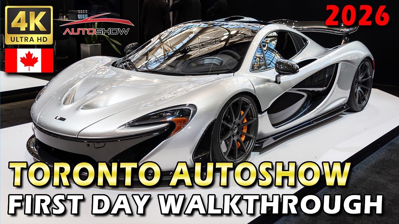 2026 CANADIAN INTERNATIONAL AUTOSHOW  / FIRST DAY WALKTHROUGH - 4K