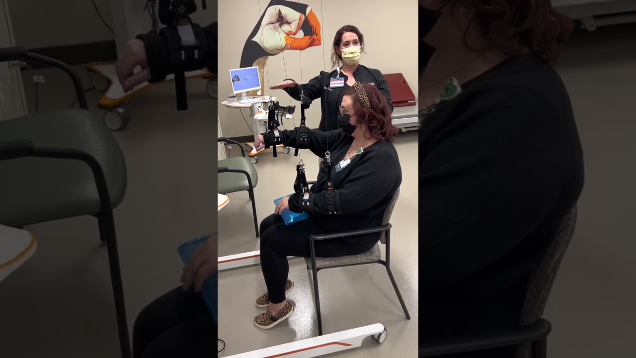 Inside the Saint Luke&rsquo;s Rehabilitation Institute&rsquo;s gym with 17 advanced-tech robotic devices