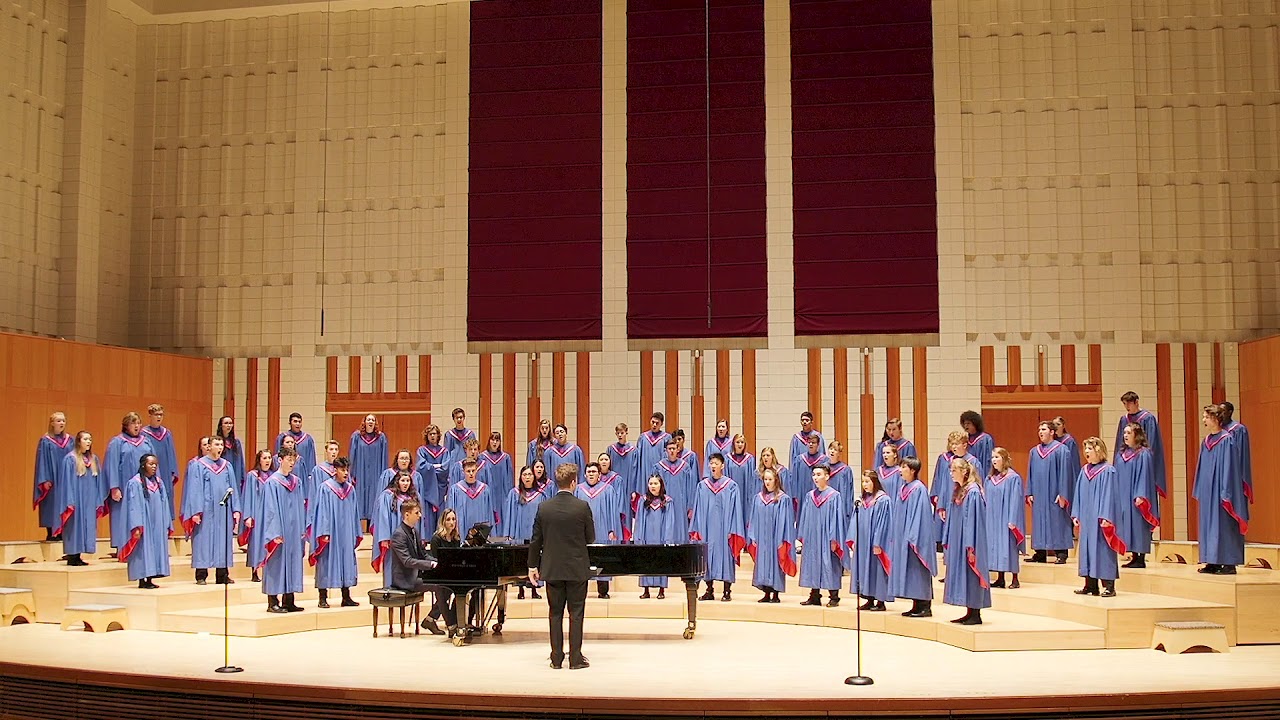 South Salem HS Symphonic Choir - Here - Joshua Rist (world premiere)