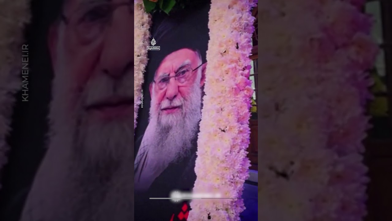 The grave of Iran&rsquo;s late supreme leader Ali Khamenei in Mashhad | #AJ shorts