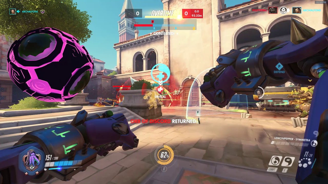 Low Silver Zenyatta Rialto defense/atk
