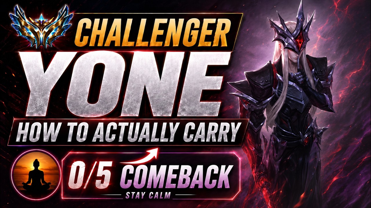Challenger Yone Starts 0/5&hellip; Then Makes a Comeback