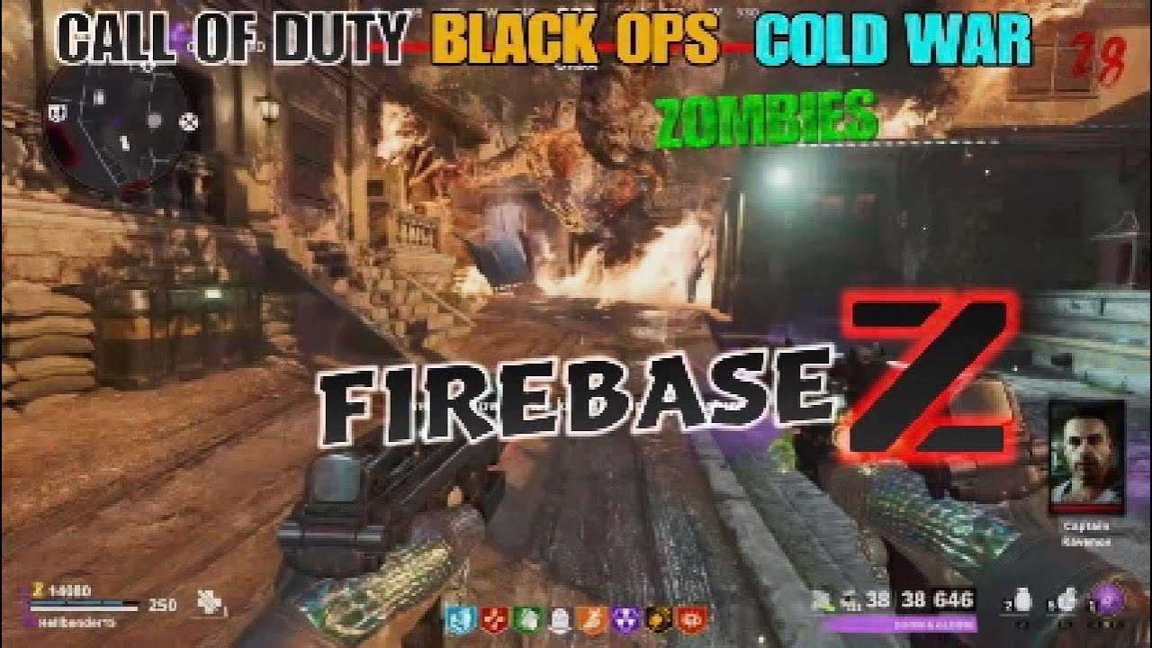 CALL OF DUTY BLACK OPS COLD WAR - Zombies - FireBase Z Bossfight