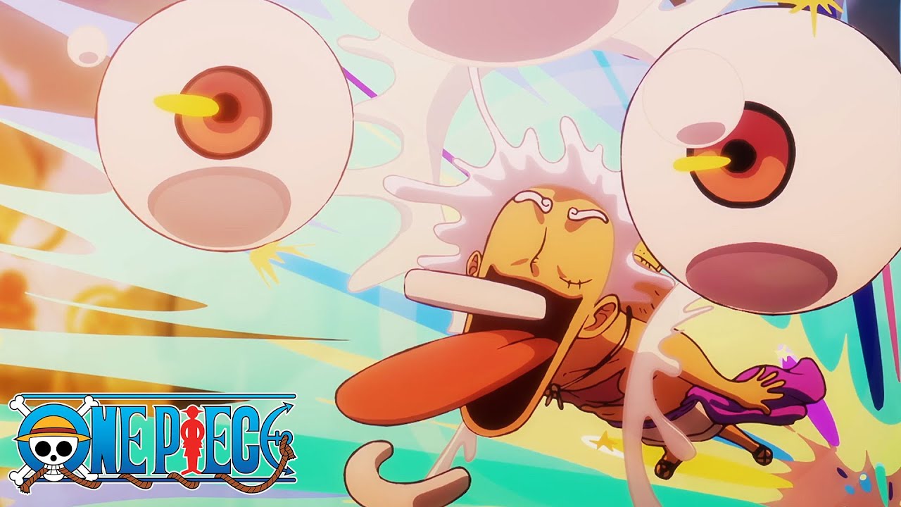 Luffy Gear 5 vs Lucci's Leopard Awakened Form | One Piece