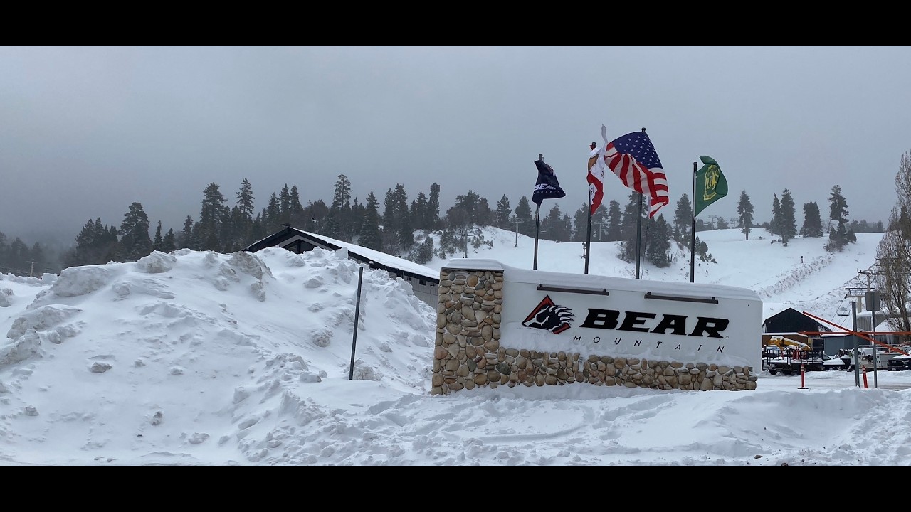 ❄️Snow Is Beginning to Fall AGAIN in Big Bear, CA⛄️Beautiful Snow Drive. Sugarloaf and More 2/19/26