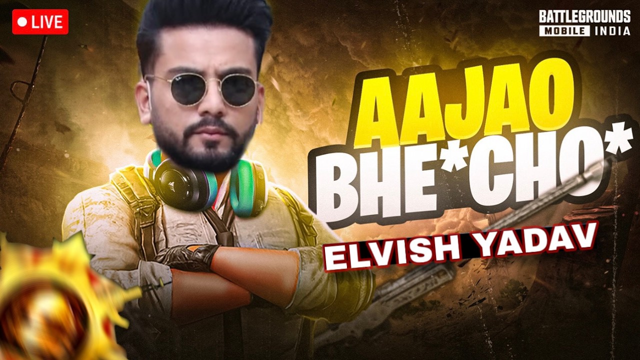 SAB KI PETI BNA DUNGA AJO BGMI LIVE @ElvishYadavVlogs