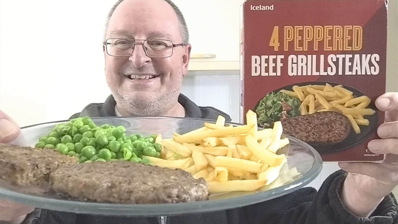 *NEW* Iceland Peppered Beef Grillsteaks ~ Food Review 