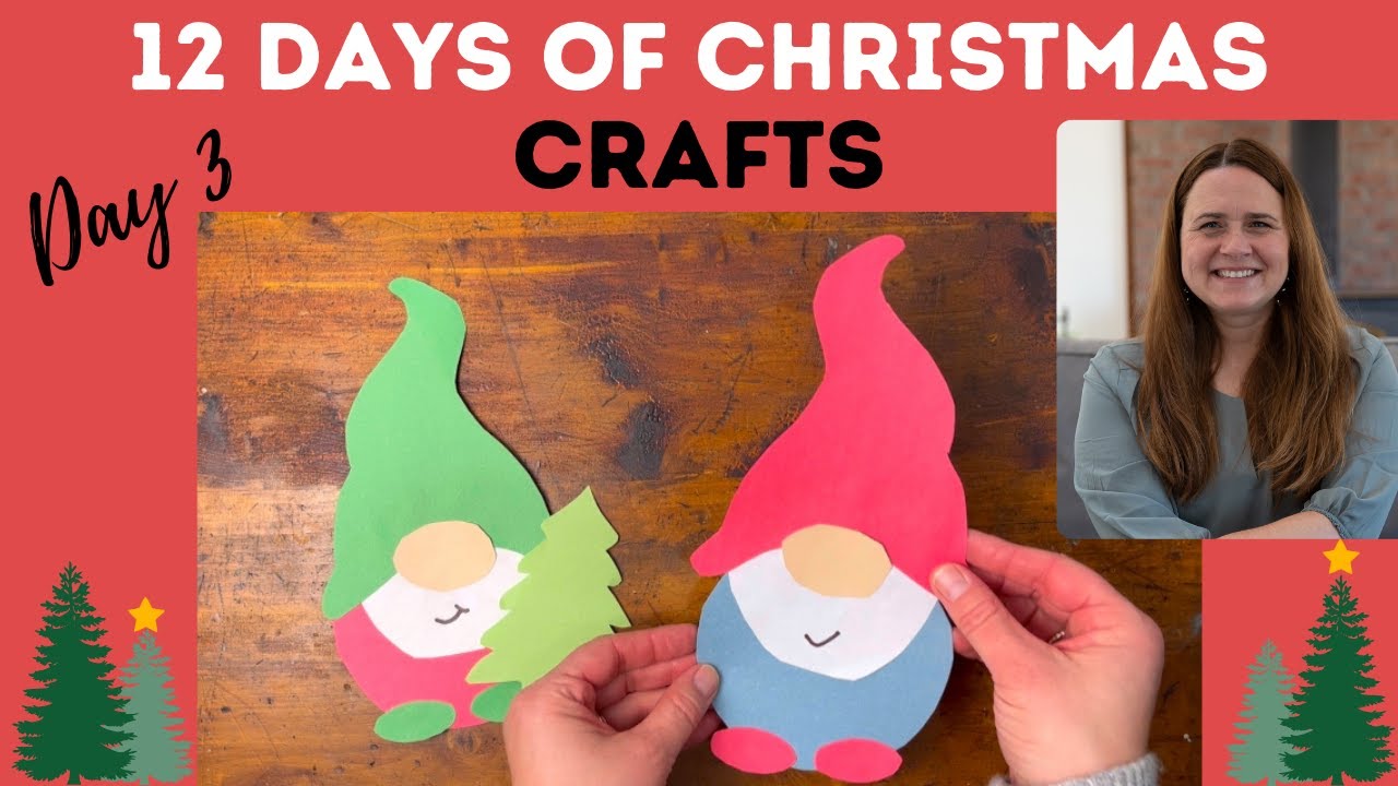 Gnome Craft (Free Printable Template)