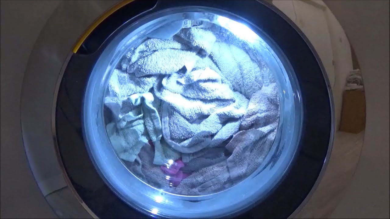 Miele W1 Excellence WER875WPS - Towels Wash on Hygiene 90 (Full cycle)