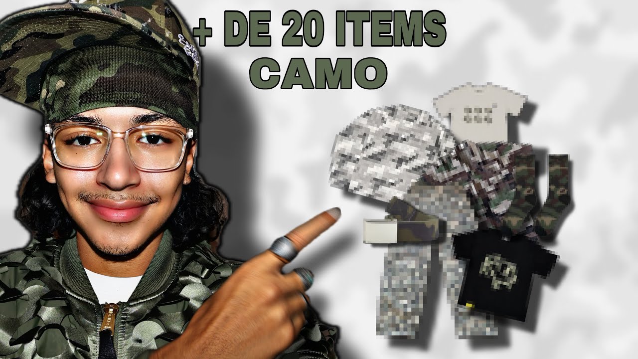 MA COLLECTION DE VÊTEMENTS ET ACCESSOIRES CAMOUFLAGE ! 