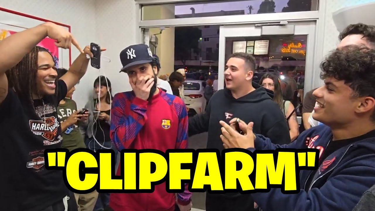 Faze Clan CLIP Farming in In-N-Out