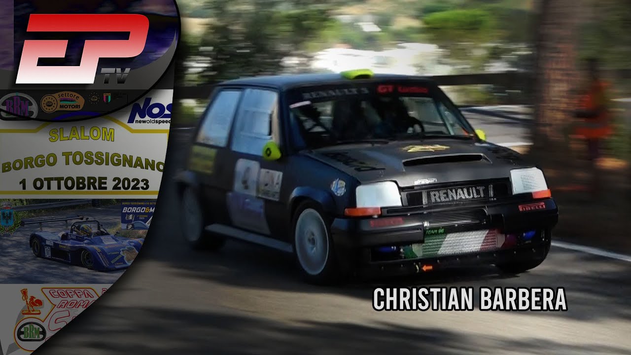 Christian Barbera | Renault R5 Turbo | CAMERACAR Slalom Borgo Tossignano 2023