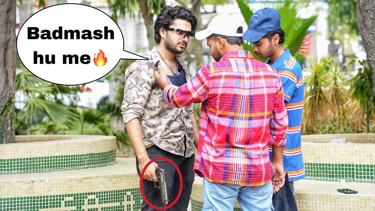 G@ngster Giving Fake ₹10,000 for Real Slap Challenge😱🔫 Zia Kamal
