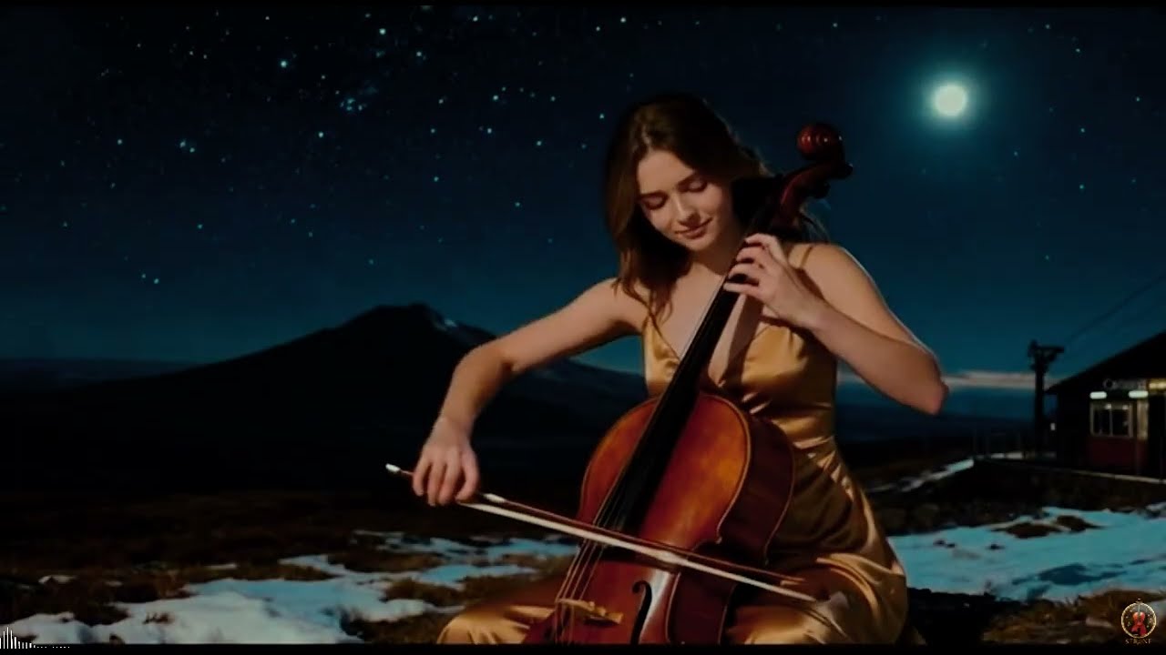 🎻🎹 Cello, Violin & Piano in Cairngorms Night – 1 Hour Deep Peaceful Music for Stress Relief & Sleep