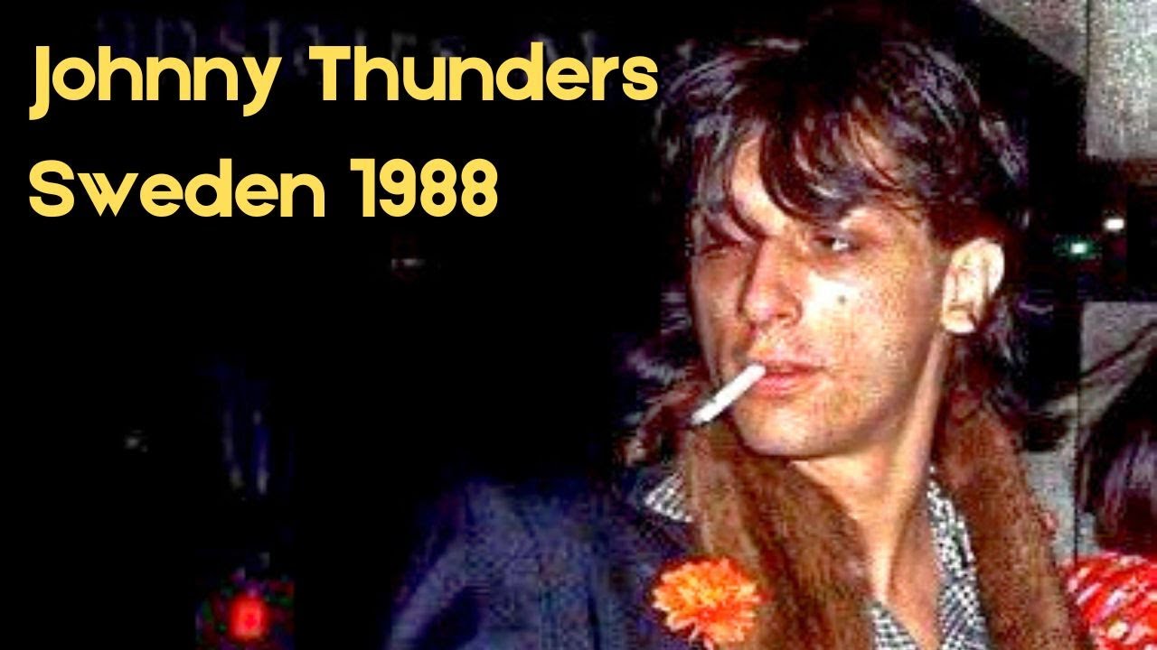 Johnny Thunders live Sweden 1988