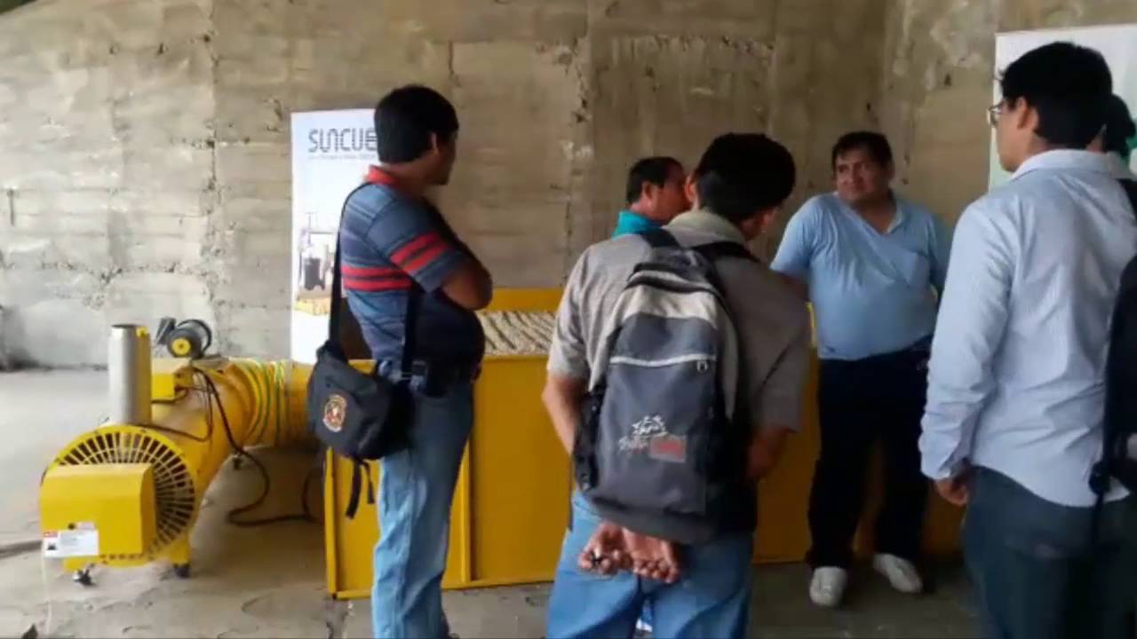Instalacion y Demostración de Funcionamiento Secadora SUNCUE SKS-480c