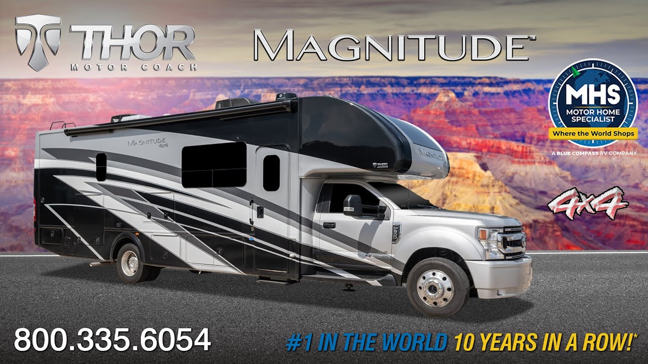 2024 Thor Magnitude® XG32 Class C 4x4 Motorhome for Sale at #1 Dealer MHSRV.com