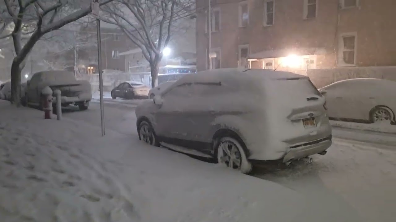 Alerta⚠️alerta⚠️❄️regresa otra tormenta invernal en nueva york mi gente