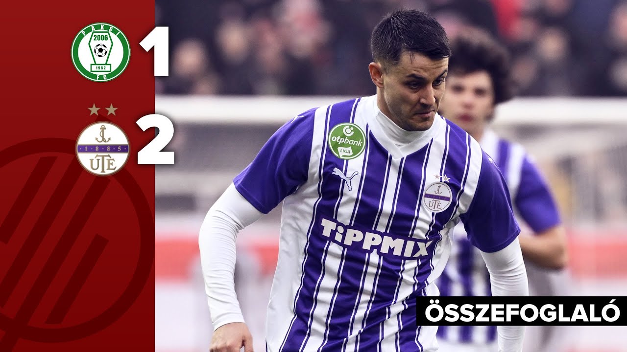 NB I: Paks–Újpest 1–2 | összefoglaló