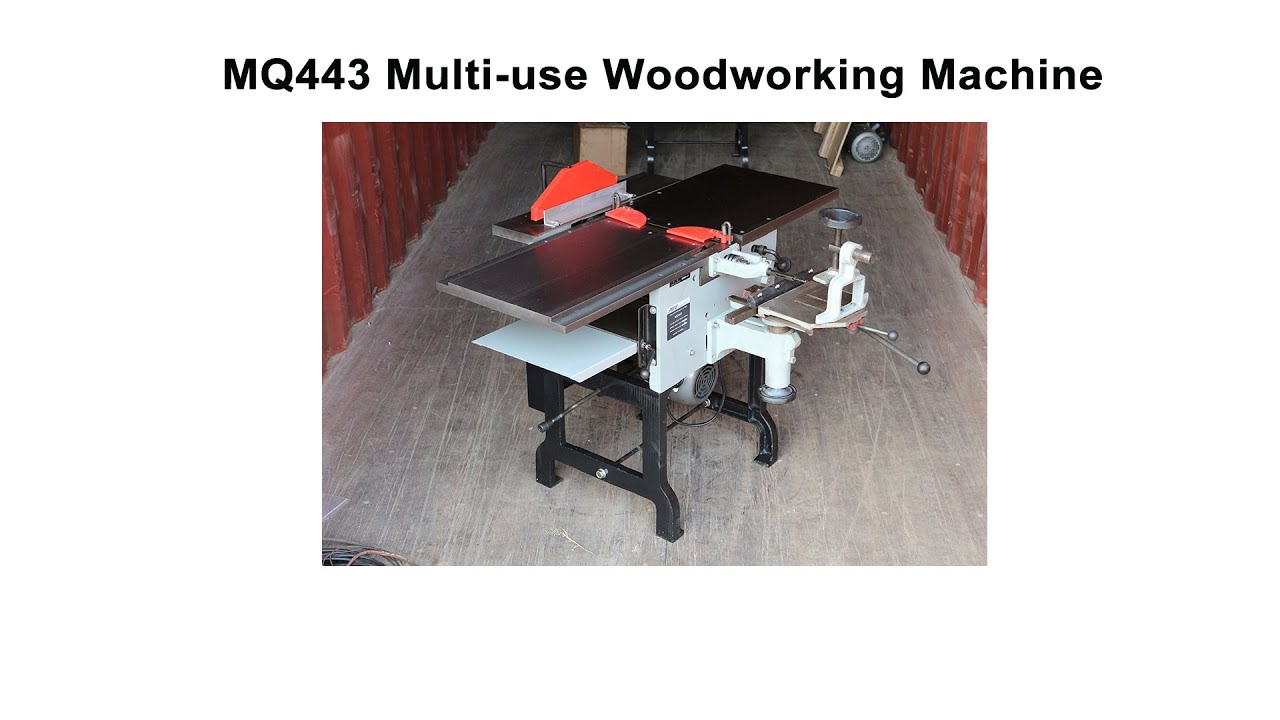 Multi use Woodworking Machine MQ443 Installation