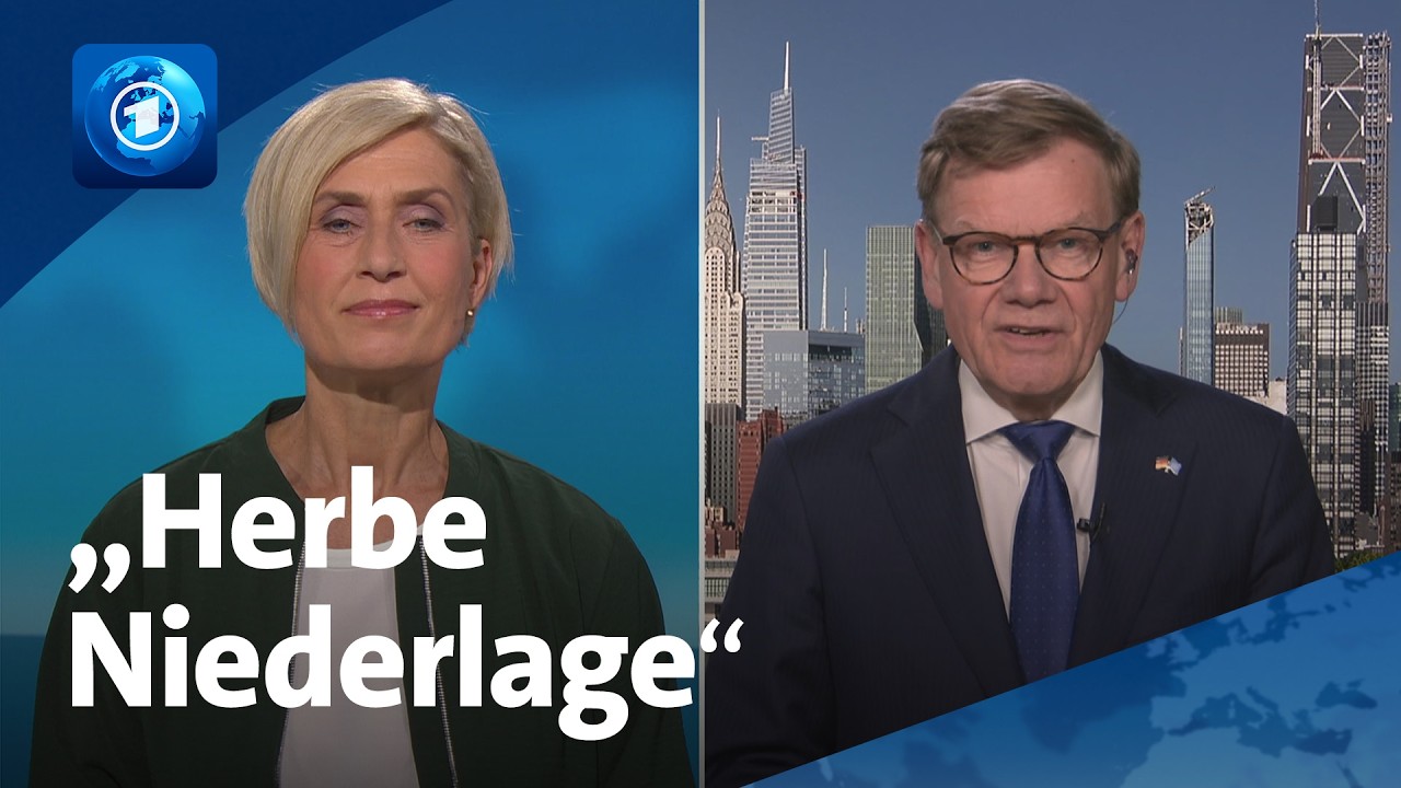 Deutschland und die UN: Ist die Ukraine-Politik schuld an der Wahlschlappe? | tagesthemen-interview