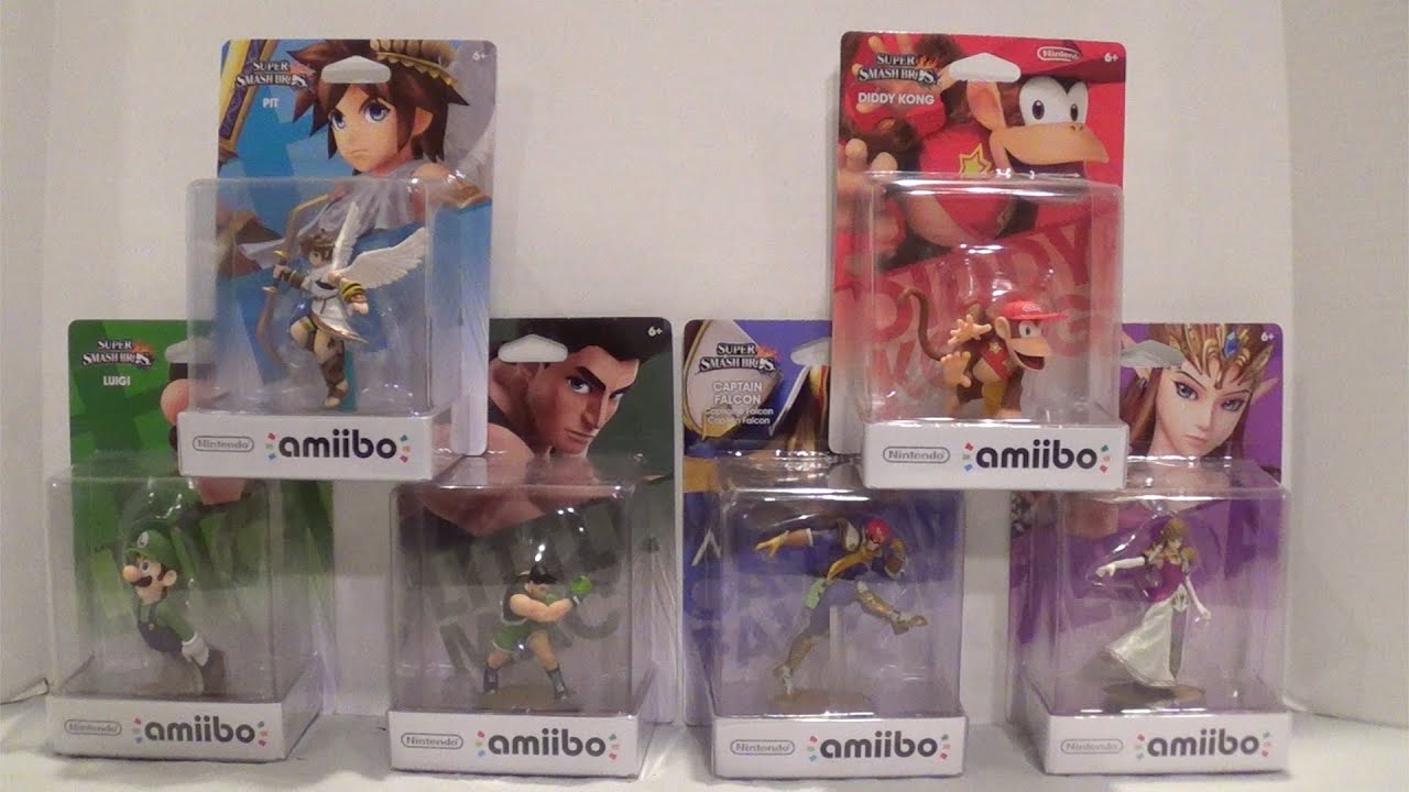 Amiibo Super Smash Bros. Wave 2 Unboxing/Review