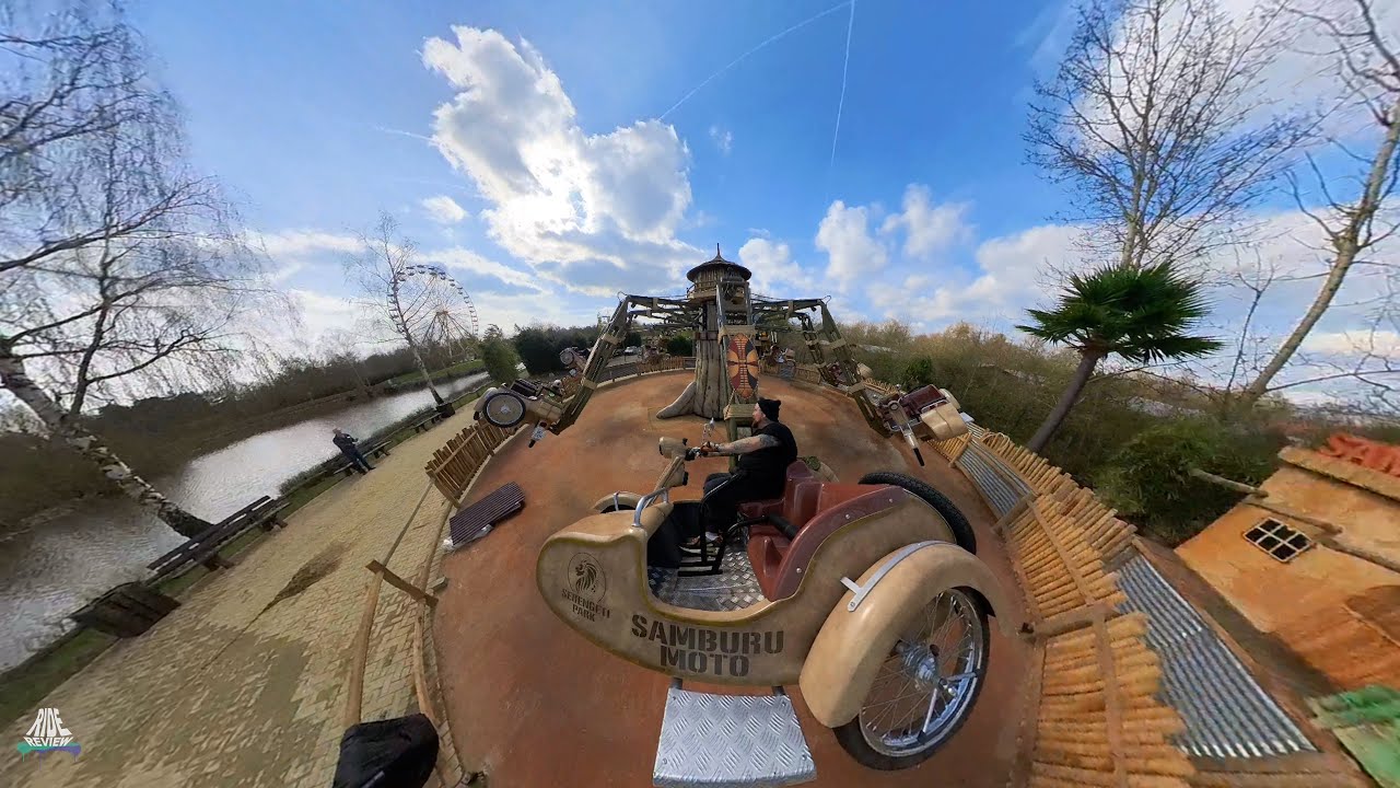 Samburu Moto - POV - SERENGETI PARK - Technical Park - Side Cars - Das neue Karussell 2024