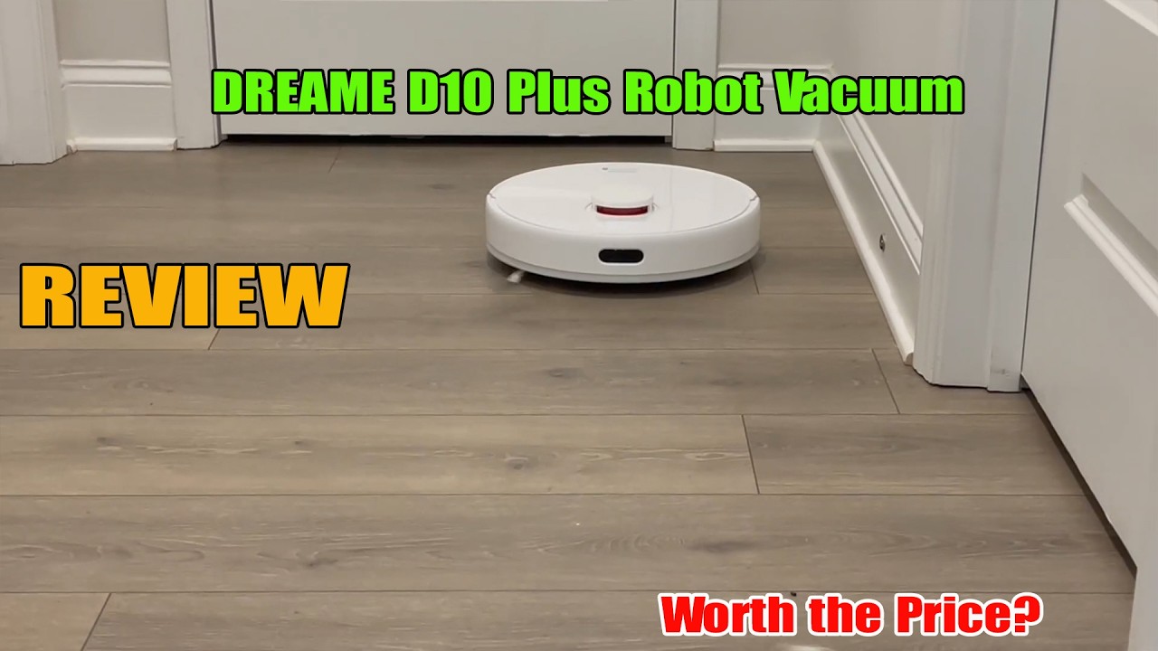 Обзор робота-пылесоса DREAME D10 Plus | Самоочистка в течение 45 дней и мощность всасывания 4000 Па!