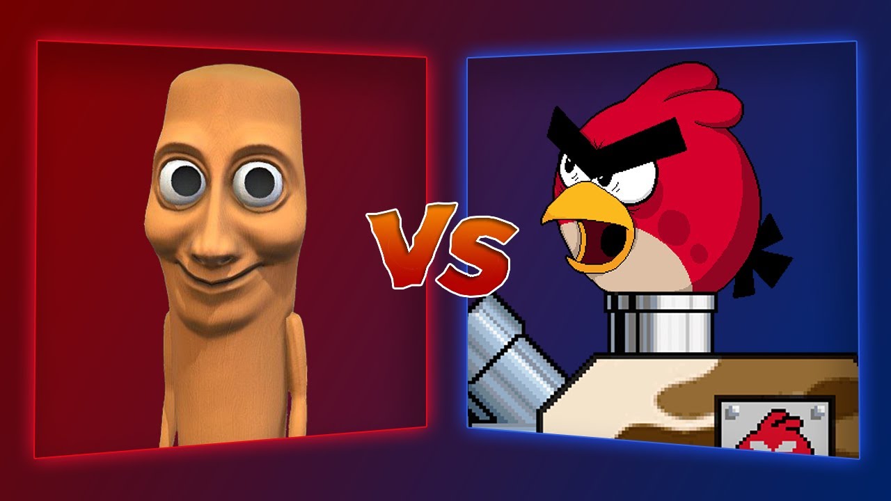 MUGEN Battle - Tung Tung Tung Sahur vs Angry Birds Tank