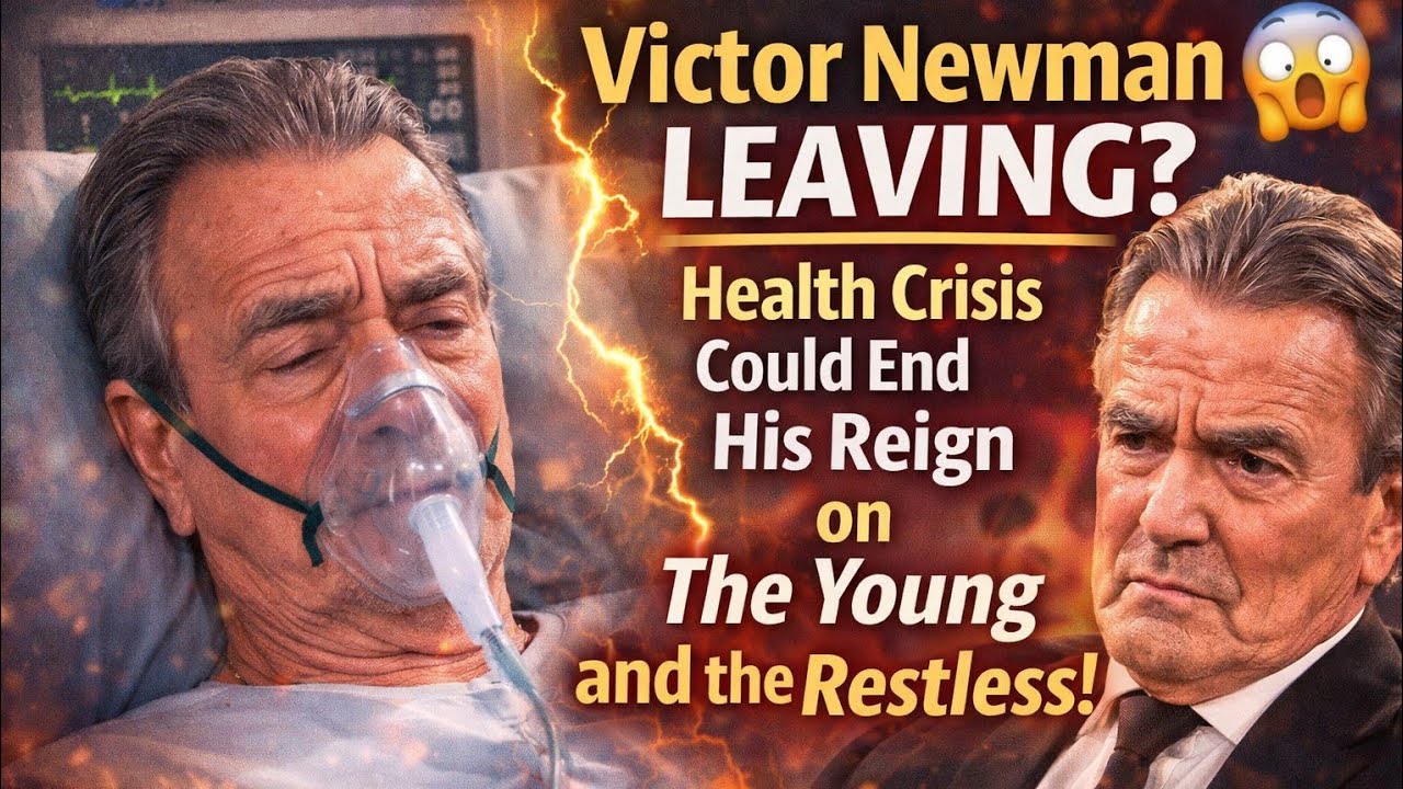 Victor Newman LEAVING? 😱 Health Crisis Could End His Reign on The Young and the Restless!