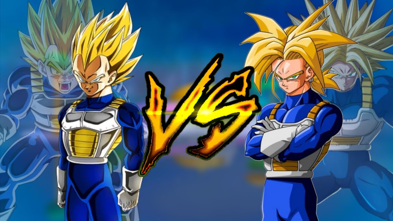 VEGETA SSJ VS TRUNKS SSJ |DRAGON BALL Z BUDOKAI TENKAICHI 3|