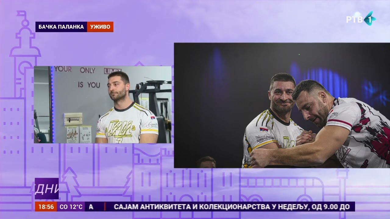 Desetostruki šampion Srbije u obaranju ruke sprema se za nova takmičenja