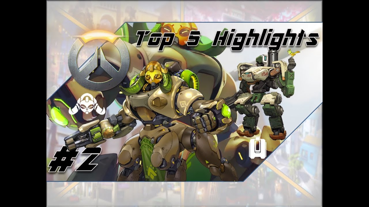 Robot Rumble!!! Overwatch - Top 5 Highlights #2