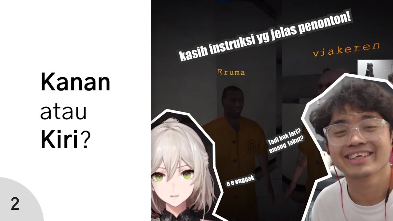 Bermain Notepad bersama dengan Bang Al dan Komandan 🗒️ | Silvia Valleria x Naplive [clip]