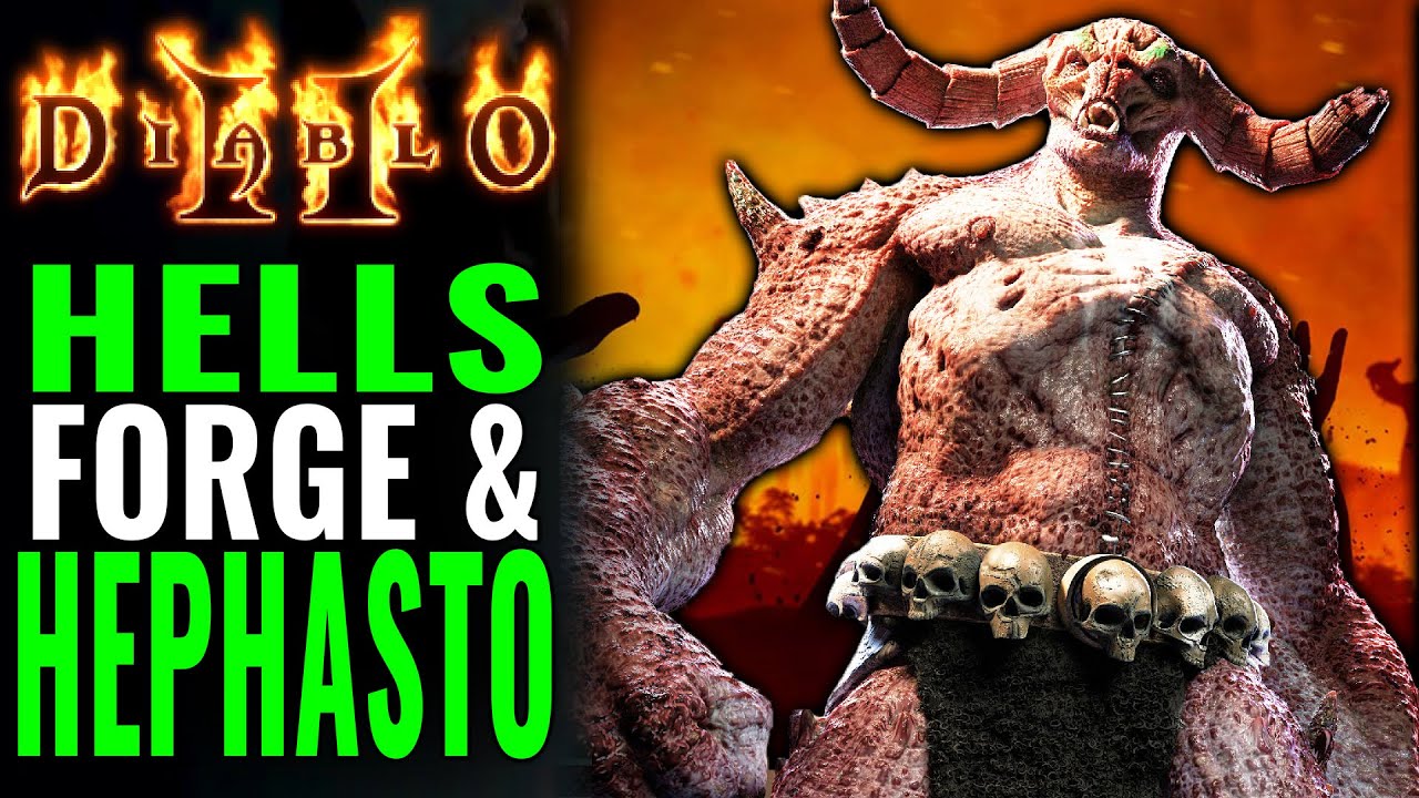 Diablo 2: Smashing Mephistos Soulstone & the Hellforge Smith Hephasto